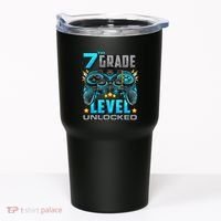 7th Grade Level Unlocked Back To School 7th Grade Tumbler thumb 0
