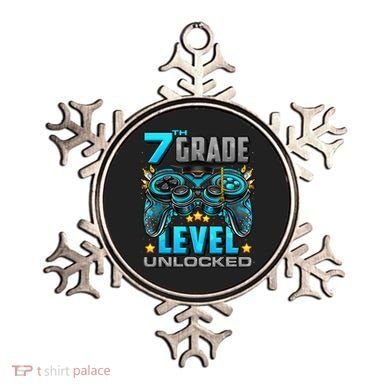 7th Grade Level Unlocked Back To School 7th Grade Ornament