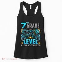 7th Grade Level Unlocked Back To School 7th Grade Women's Tank Top thumb 0