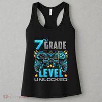 7th Grade Level Unlocked Back To School 7th Grade Women's Tank Top thumb 3
