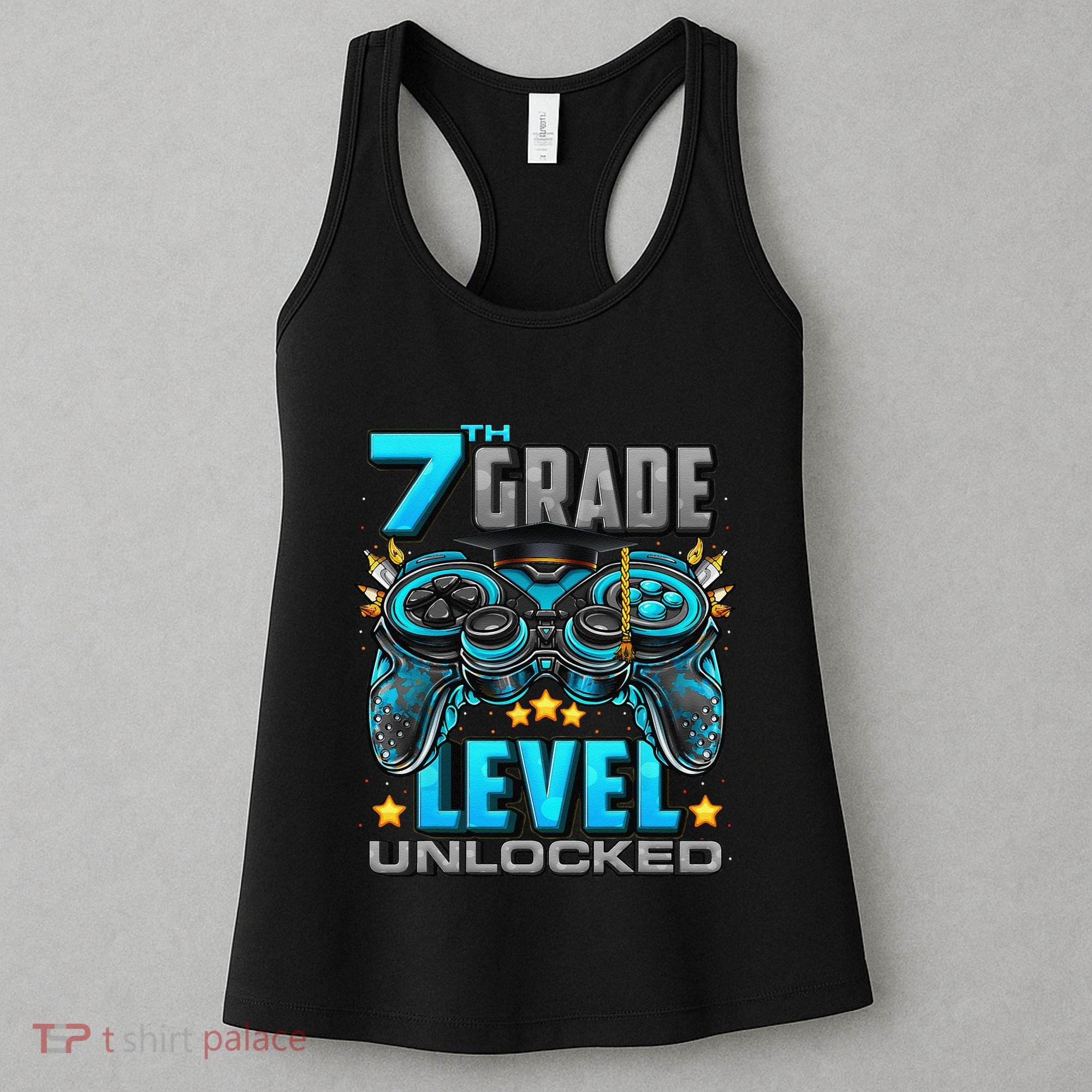 7th Grade Level Unlocked Back To School 7th Grade Women's Tank Top