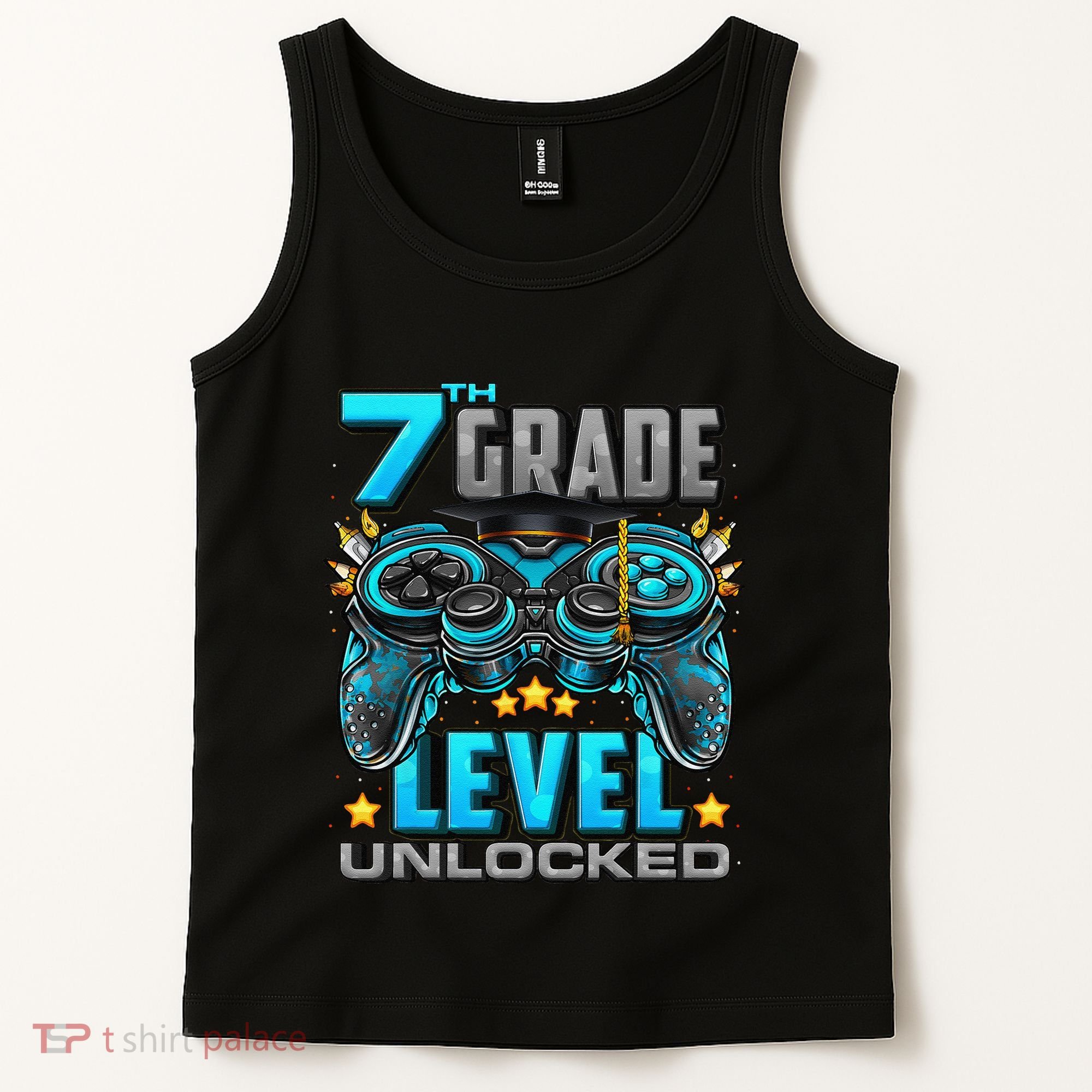 7th Grade Level Unlocked Back To School 7th Grade Tank Top