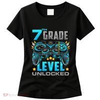 7th Grade Level Unlocked Back To School 7th Grade Women's T-Shirt thumb 0