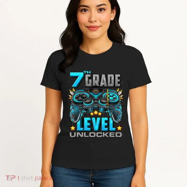 7th Grade Level Unlocked Back To School 7th Grade Women's T-Shirt