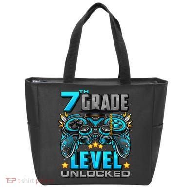 7th Grade Level Unlocked Back To School 7th Grade Tote Bag