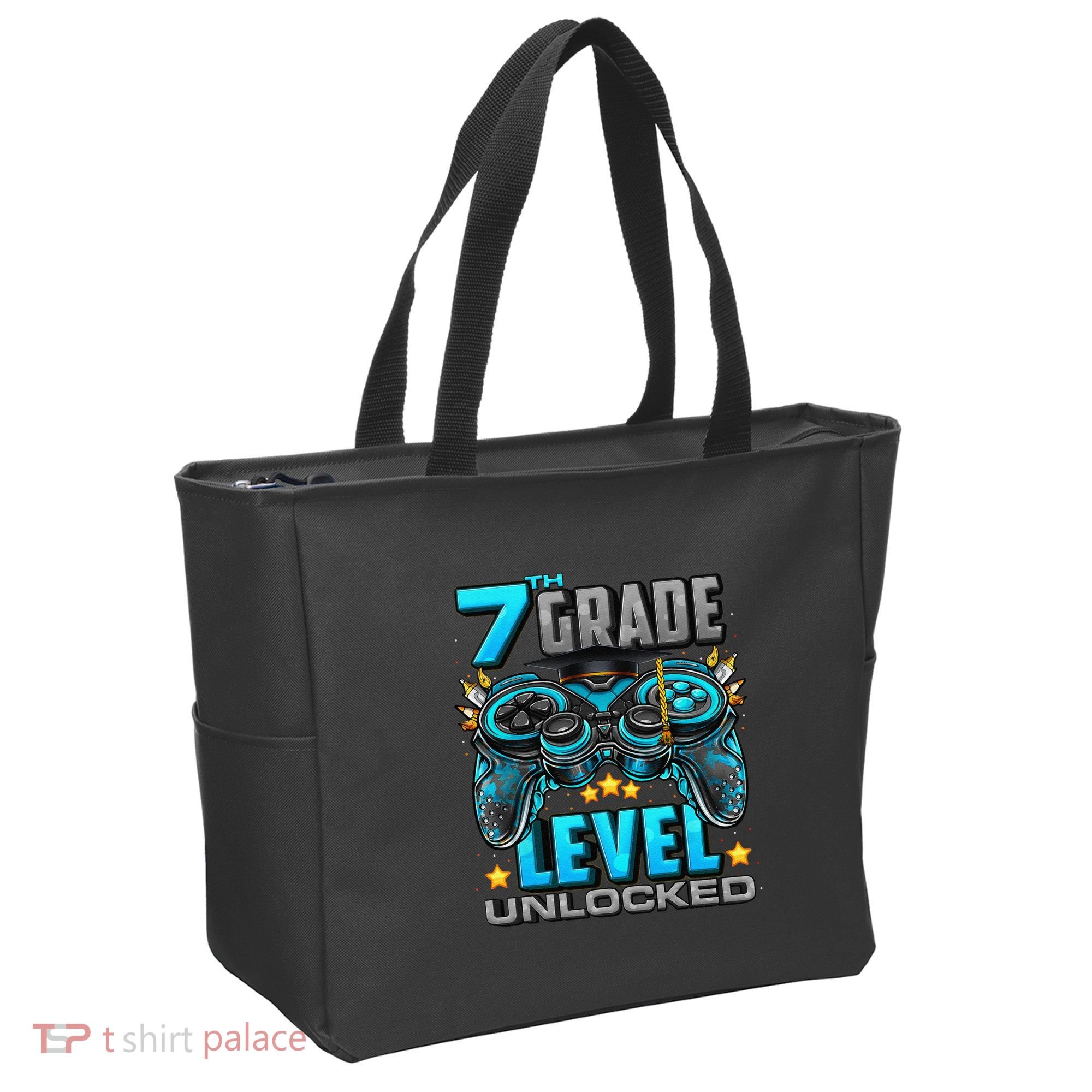 7th Grade Level Unlocked Back To School 7th Grade Tote Bag