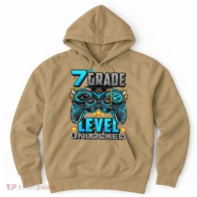 7th Grade Level Unlocked Back To School 7th Grade Hoodie