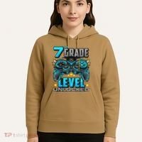 7th Grade Level Unlocked Back To School 7th Grade Hoodie thumb 5
