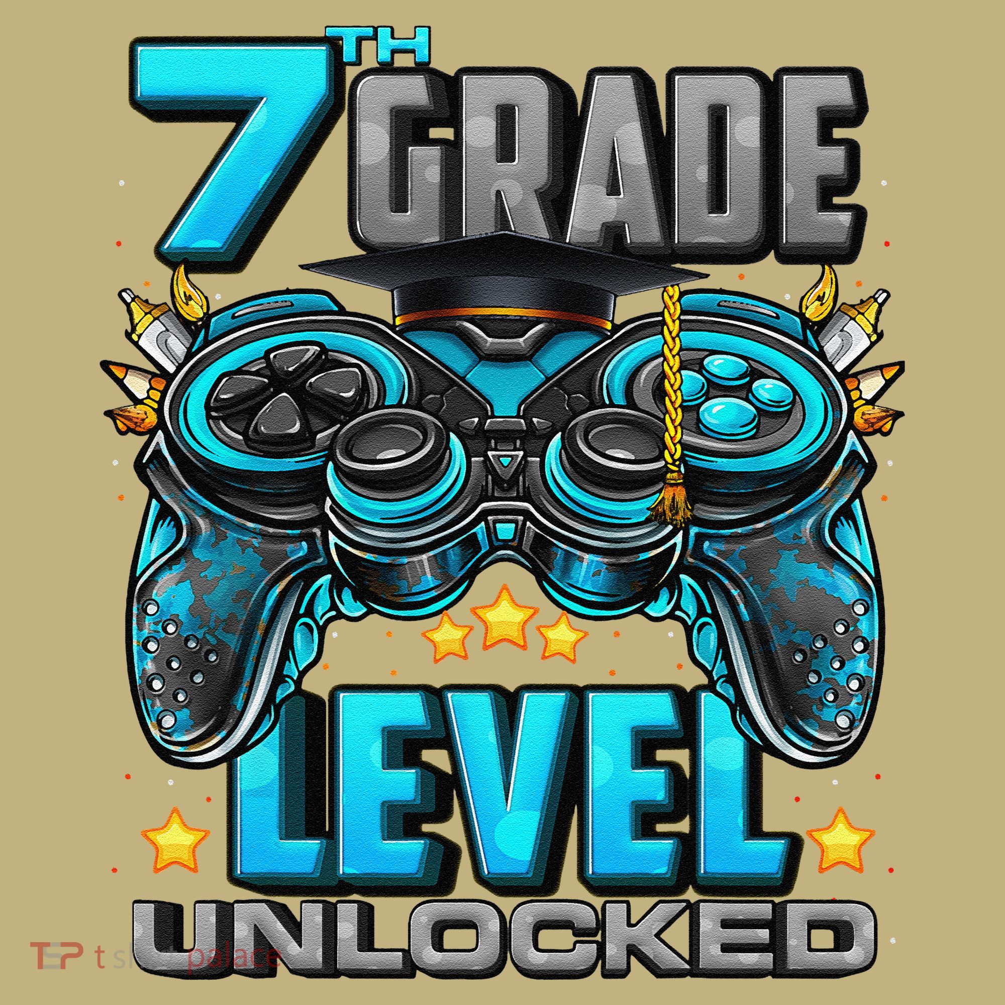 7th Grade Level Unlocked Back To School 7th Grade Hoodie