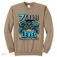 7th Grade Level Unlocked Back To School 7th Grade Sweatshirt thumb 0