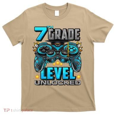 7th Grade Level Unlocked Back To School 7th Grade T-Shirt