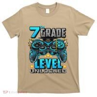 7th Grade Level Unlocked Back To School 7th Grade T-Shirt thumb 0