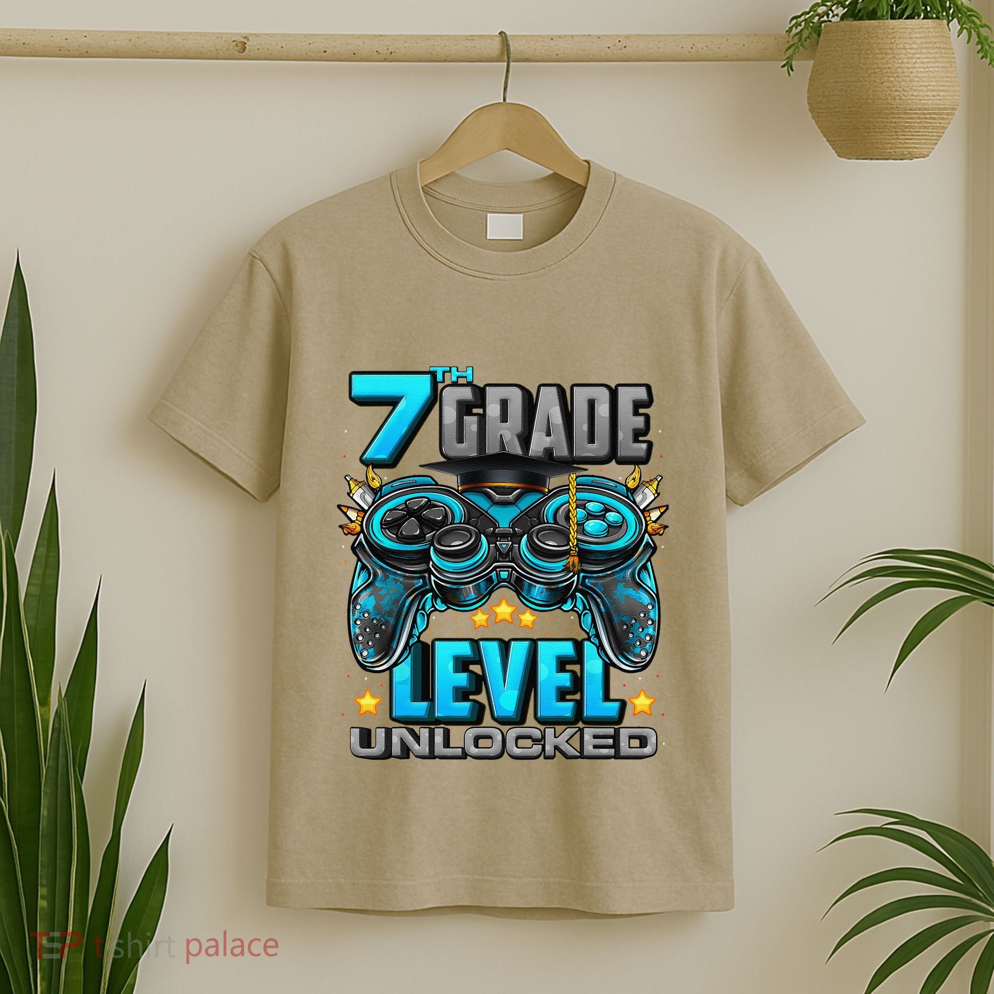7th Grade Level Unlocked Back To School 7th Grade T-Shirt