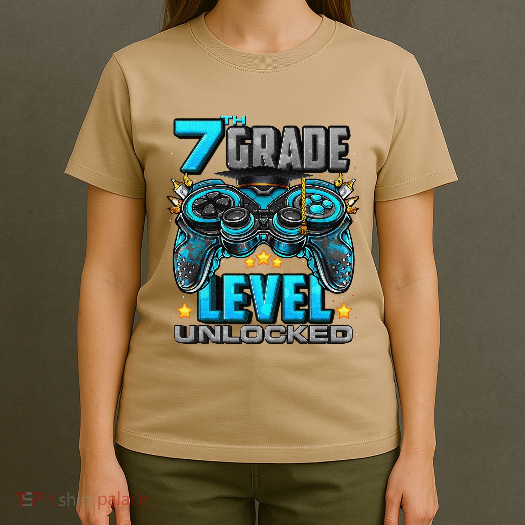 7th Grade Level Unlocked Back To School 7th Grade T-Shirt