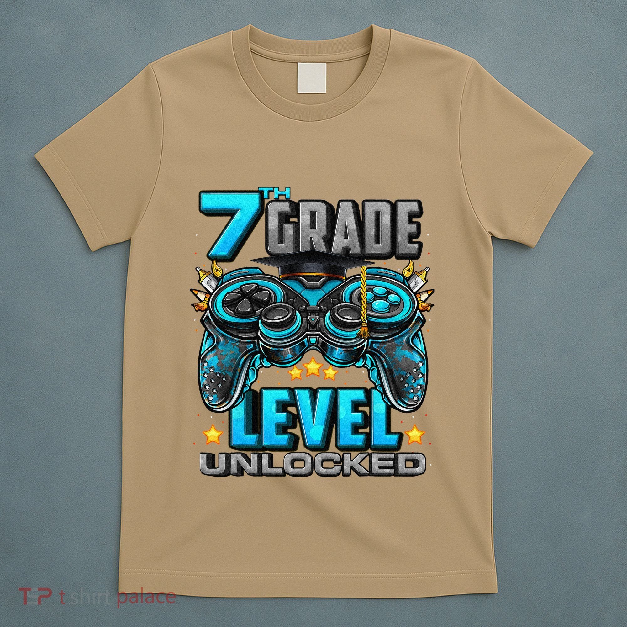 7th Grade Level Unlocked Back To School 7th Grade T-Shirt
