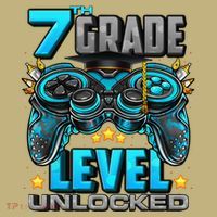 7th Grade Level Unlocked Back To School 7th Grade Mousepad thumb 1