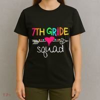7th Grade Squad Seventh Teacher Student Team Back To School Gift T-Shirt thumb 4