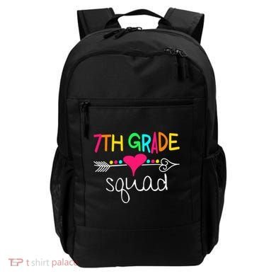 7th Grade Squad Seventh Teacher Student Team Back To School Gift Backpack