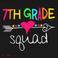 7th Grade Squad Seventh Teacher Student Team Back To School Gift Backpack thumb 2