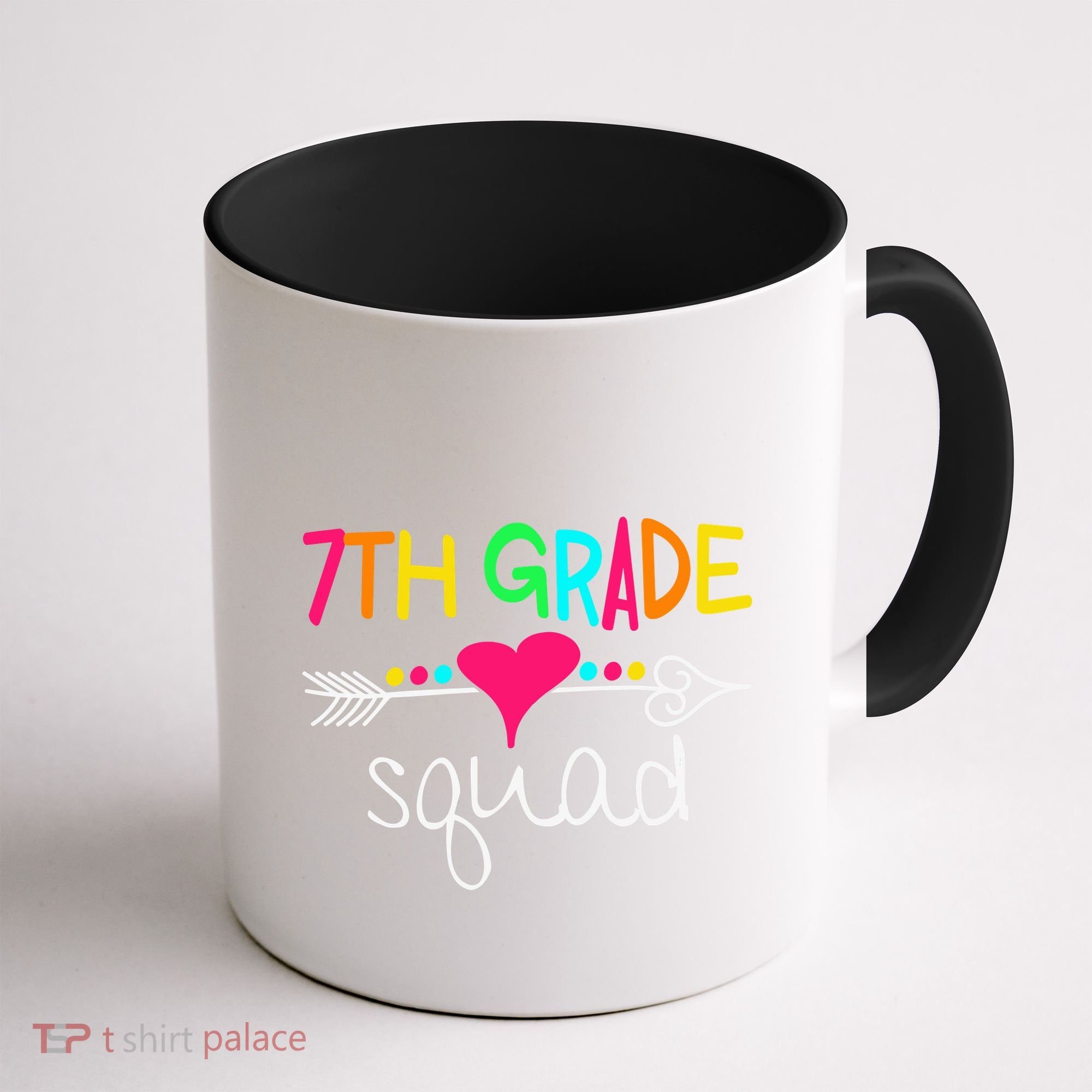 7th Grade Squad Seventh Teacher Student Team Back To School Gift Coffee Mug