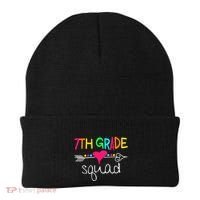 7th Grade Squad Seventh Teacher Student Team Back To School Gift Beanie thumb 0