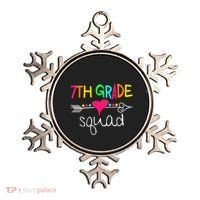 7th Grade Squad Seventh Teacher Student Team Back To School Gift Ornament thumb 0