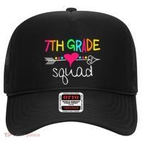 7th Grade Squad Seventh Teacher Student Team Back To School Gift Hat thumb 0
