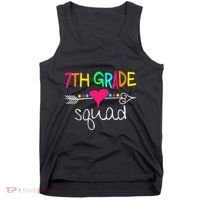 7th Grade Squad Seventh Teacher Student Team Back To School Gift Tank Top thumb 0