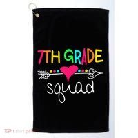 7th Grade Squad Seventh Teacher Student Team Back To School Gift Golf Towel thumb 0