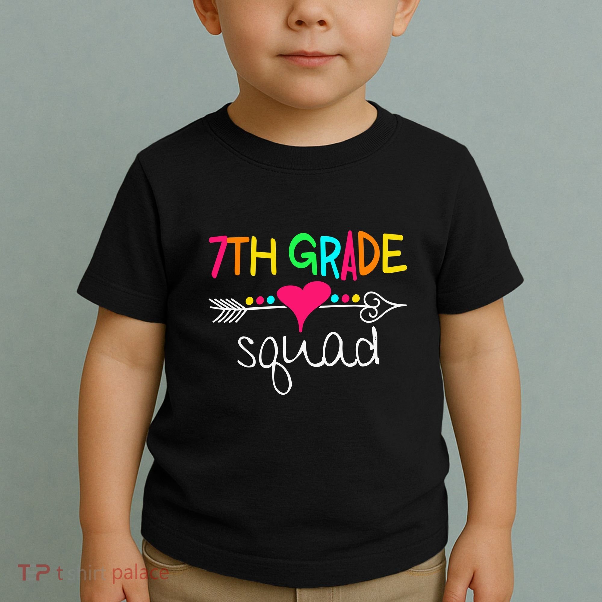 7th Grade Squad Seventh Teacher Student Team Back To School Gift Toddler T-Shirt