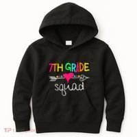 7th Grade Squad Seventh Teacher Student Team Back To School Gift Kids Hoodie thumb 0