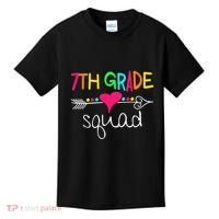 7th Grade Squad Seventh Teacher Student Team Back To School Gift Kids T-Shirt thumb 0