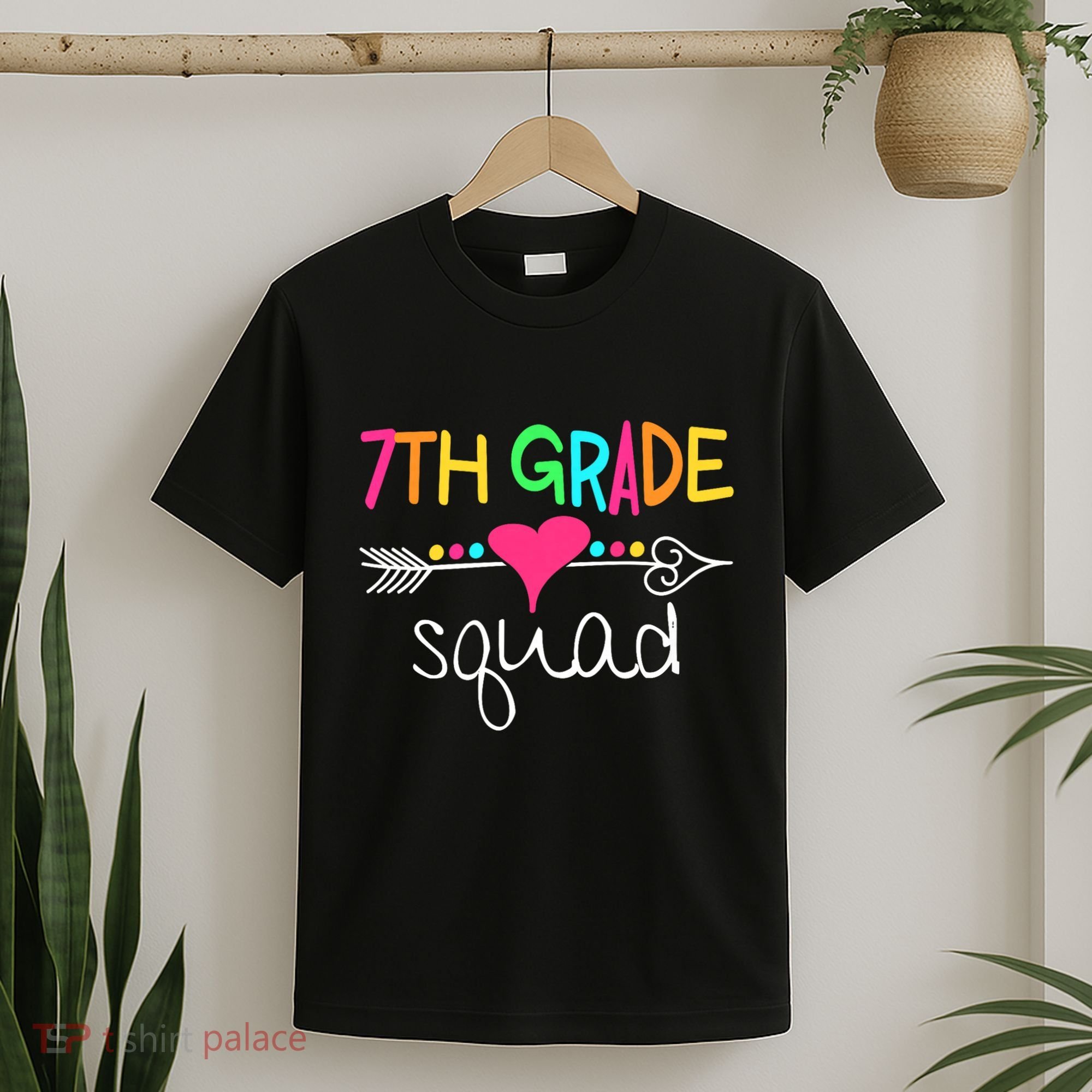 7th Grade Squad Seventh Teacher Student Team Back To School T-Shirt