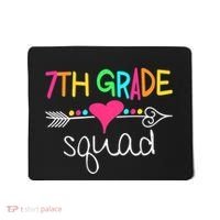 7th Grade Squad Seventh Teacher Student Team Back To School Mousepad thumb 0