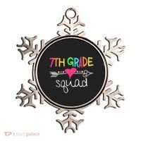 7th Grade Squad Seventh Teacher Student Team Back To School Ornament thumb 0