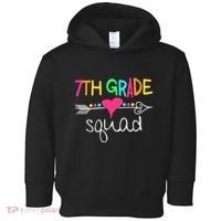7th Grade Squad Seventh Teacher Student Team Back To School Toddler Hoodie thumb 0