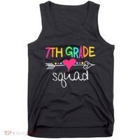7th Grade Squad Seventh Teacher Student Team Back To School Tank Top thumb 0