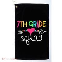 7th Grade Squad Seventh Teacher Student Team Back To School Golf Towel thumb 0