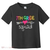 7th Grade Squad Seventh Teacher Student Team Back To School Toddler T-Shirt thumb 0