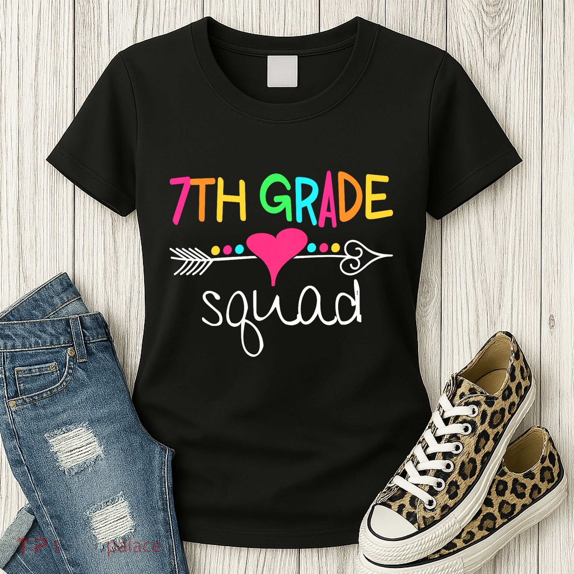 7th Grade Squad Seventh Teacher Student Team Back To School Women's T-Shirt