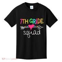 7th Grade Squad Seventh Teacher Student Team Back To School Kids T-Shirt thumb 0