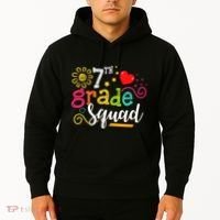 7th Grade Squad Student Teacher Gift Back To School Hoodie thumb 2