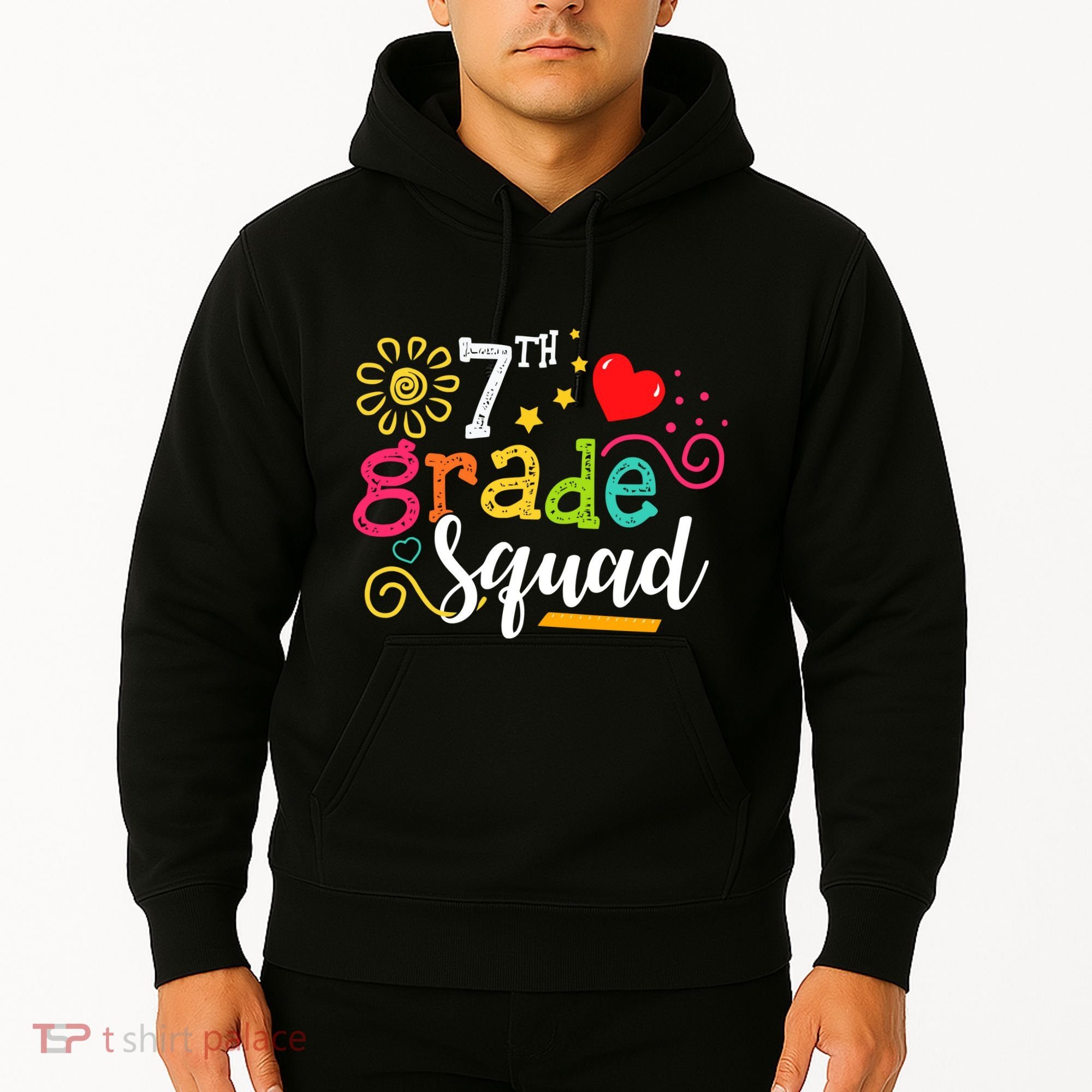 7th Grade Squad Student Teacher Gift Back To School Hoodie