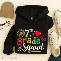 7th Grade Squad Student Teacher Gift Back To School Hoodie thumb 4