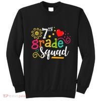 7th Grade Squad Student Teacher Gift Back To School Sweatshirt thumb 0