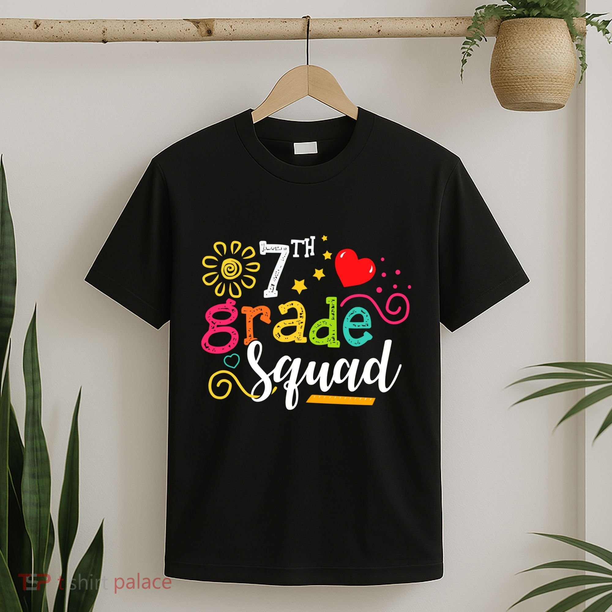 7th Grade Squad Student Teacher Gift Back To School T-Shirt
