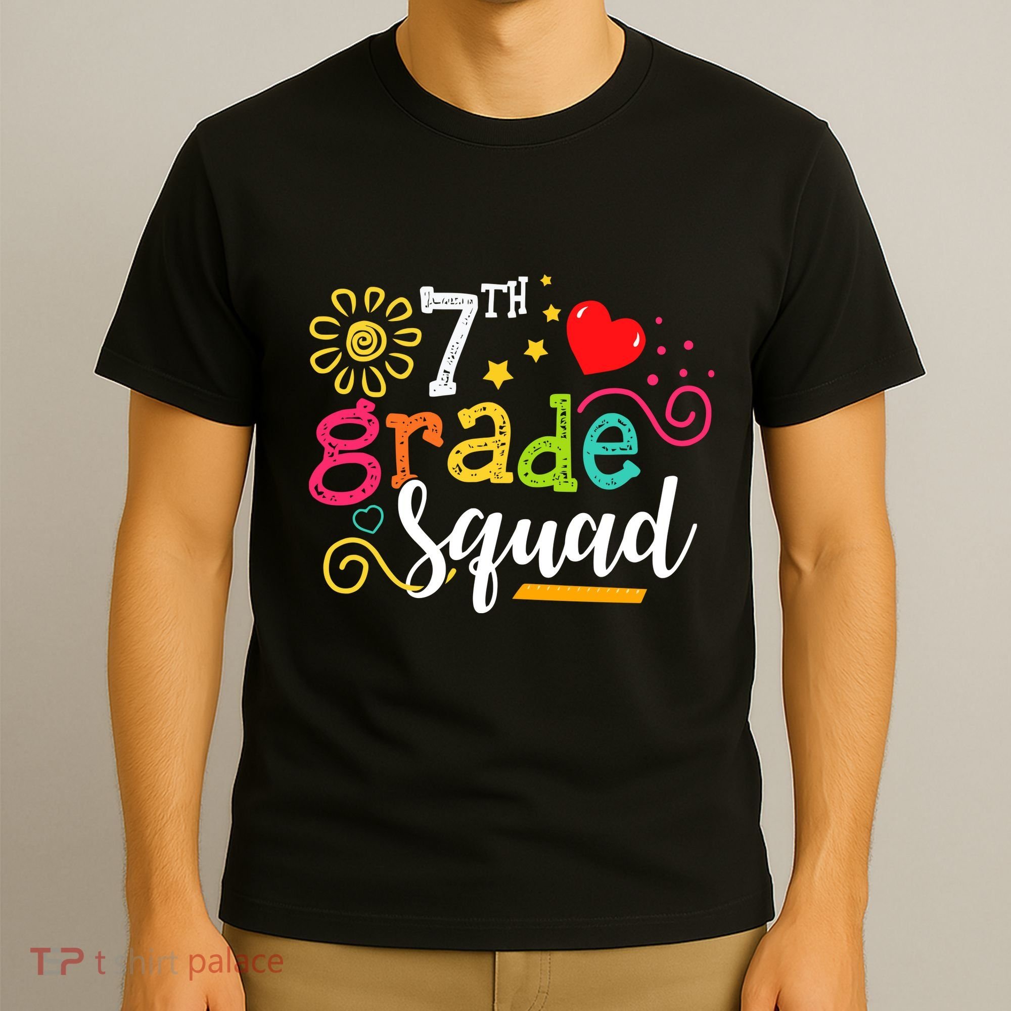 7th Grade Squad Student Teacher Gift Back To School T-Shirt