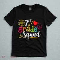 7th Grade Squad Student Teacher Gift Back To School T-Shirt thumb 5