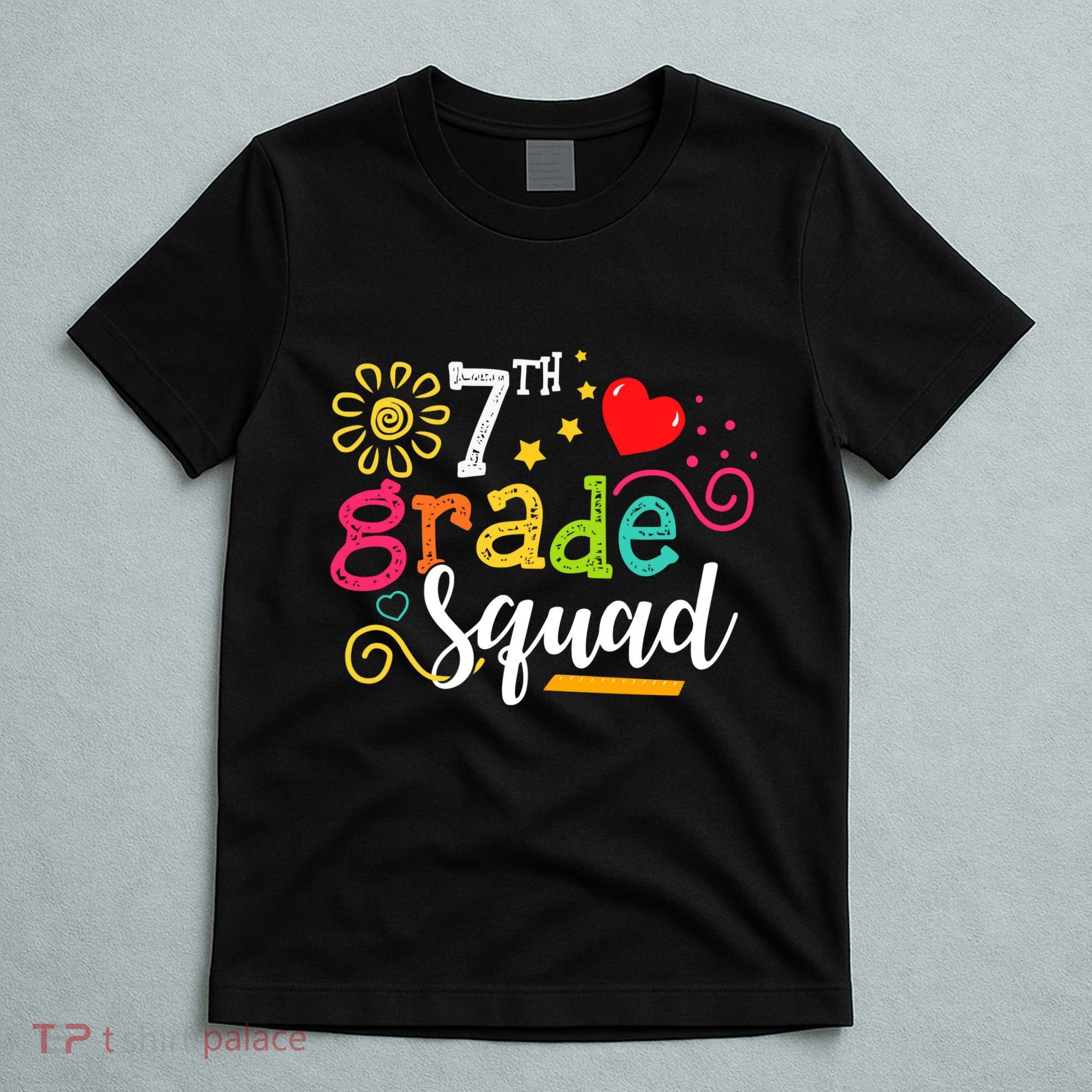 7th Grade Squad Student Teacher Gift Back To School T-Shirt