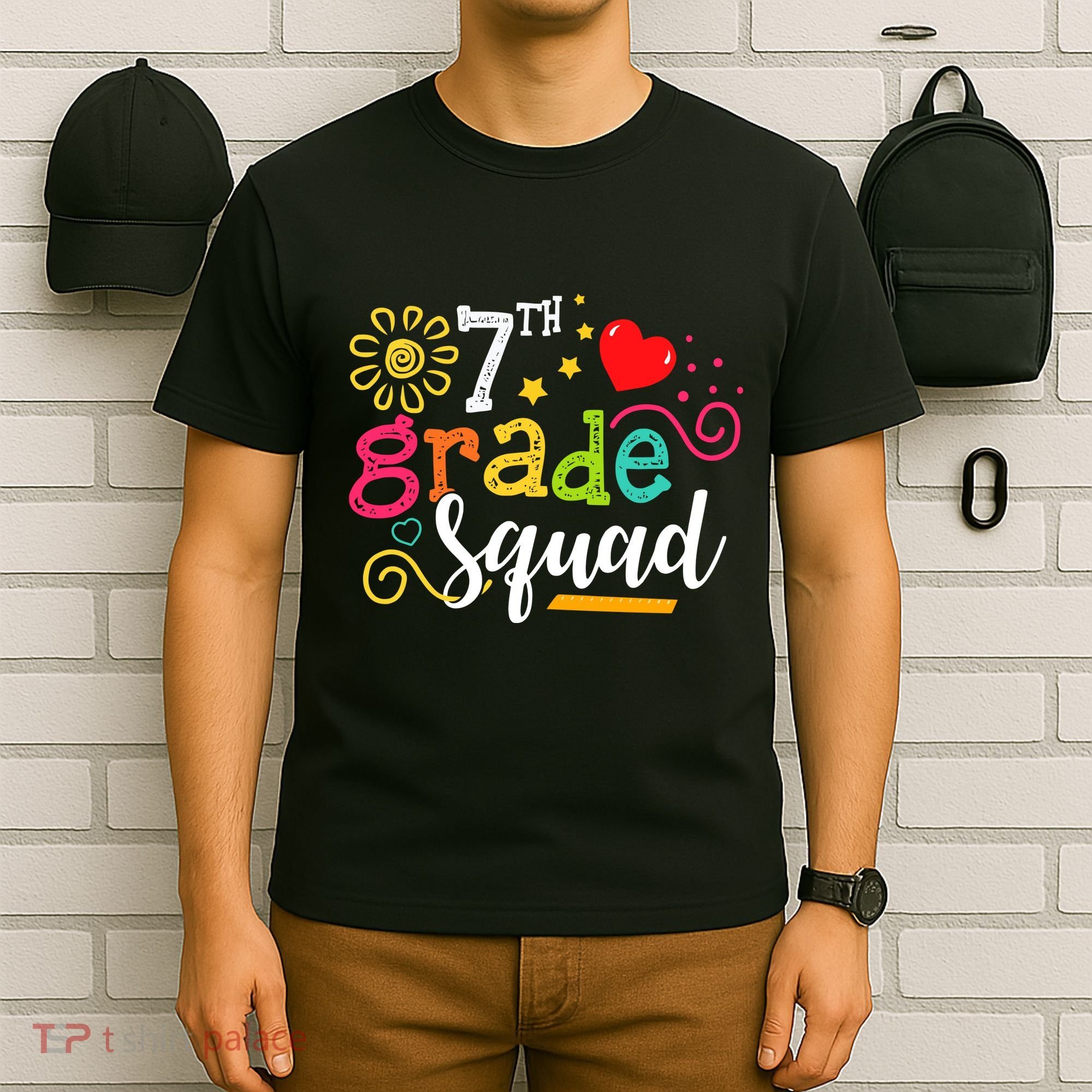 7th Grade Squad Student Teacher Gift Back To School T-Shirt